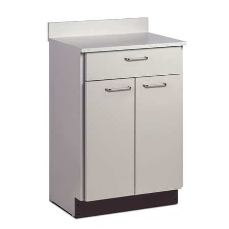 TX Cabinet w/ 2 Doors & 1 Drawer, Slate Gray Top, Gray Cabinet -  CLINTON, 8821-0SG-1GR